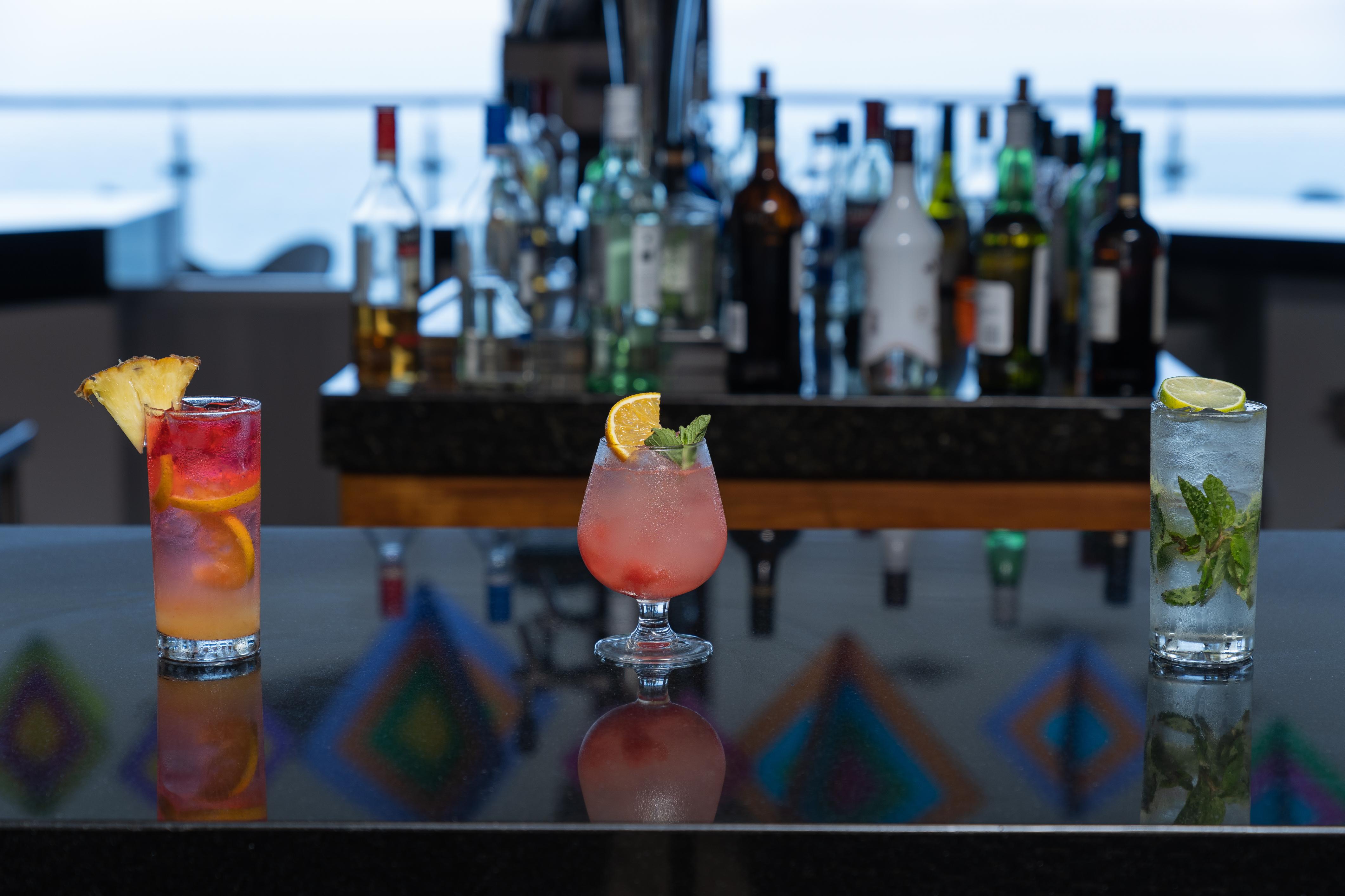 فندق جراند بارك رويال بويرتو فالارتا المظهر الخارجي الصورة Cocktails at the bar